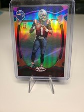 2021 Certified Cam Newton Mirror Red Parallel #69/99 Patriots No. 08