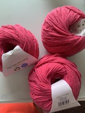 Loops  Threads Bright Pink Color 3 Rolls 324 Yards Each