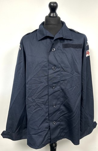 British Military Issue Royal Navy Blue PCS FR Operational Shirt, 180/105