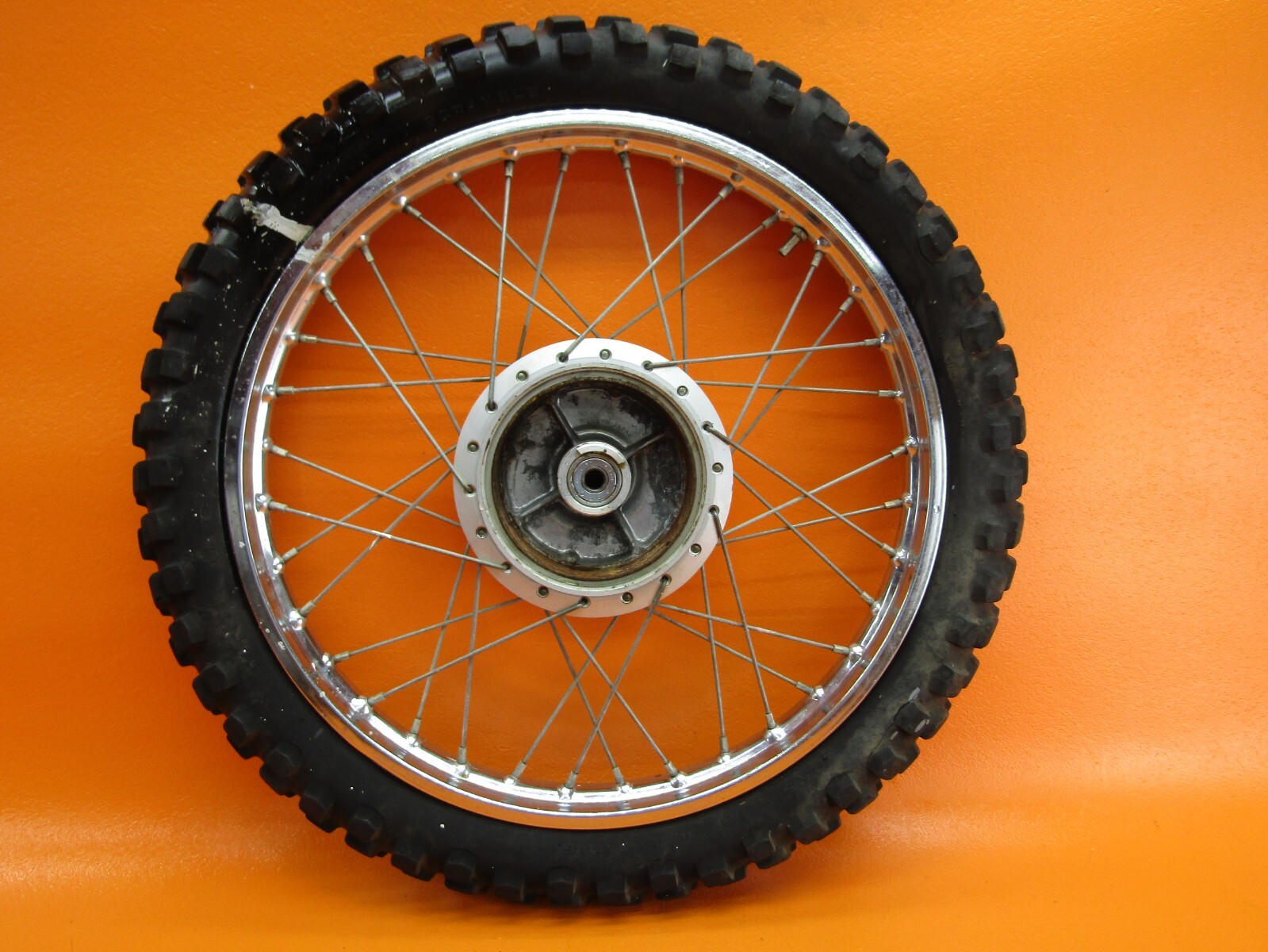 1970 1971 Suzuki Ts90 Oem Front Wheel Rim Tire Hub eBay