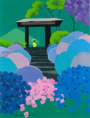 Seasonal Landscape By Masayasu Uchida - Quality Matte Print - FRAME ME 13x19