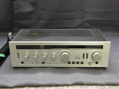 1981 Sansui Integrated DC Servo Amplifier A-7 Silver Japan 1981 Sansui Integrated DC Servo Amplifier A-7 Silver Japan