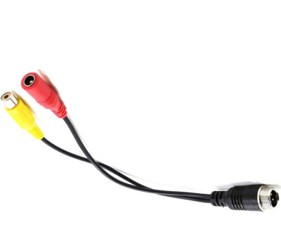 4Pin 4 PIN Buchse Stecker Kabel Adapter Verbinder Kamera Rückfahrkamera CINCH