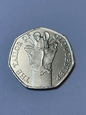 2018 Tailor Of Gloucester 50p Coin - Uncirculated and Taken From Sealed Bag