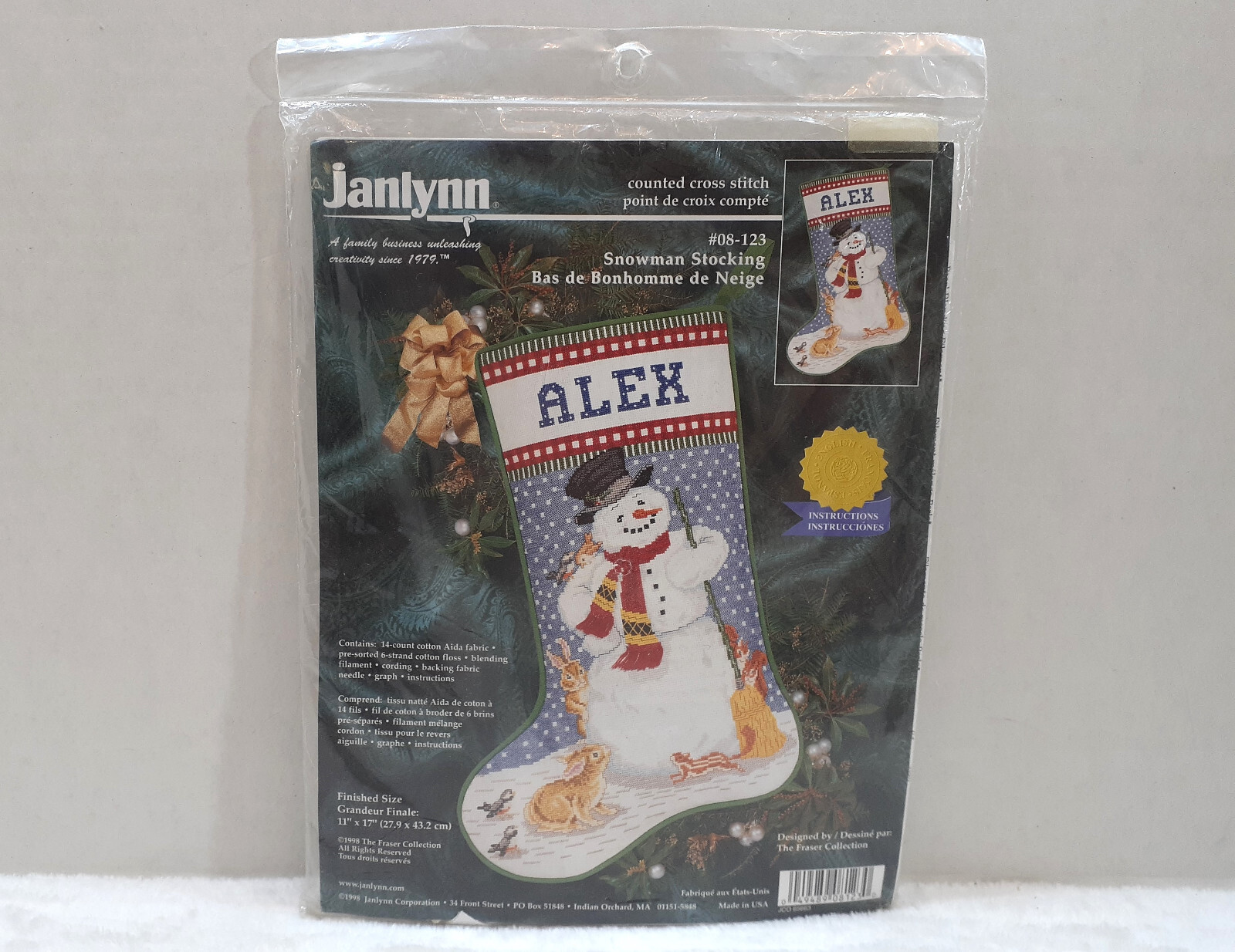Kit Snowman 08-123 Nip New