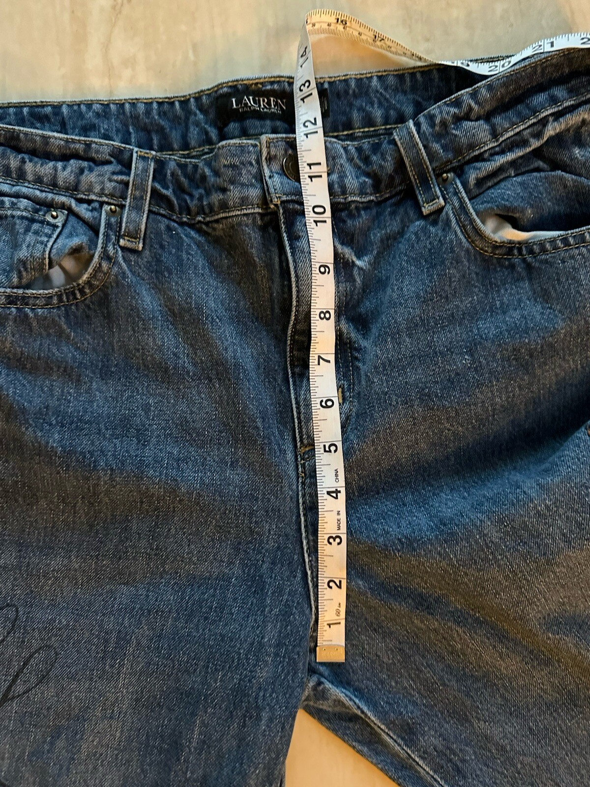 Womens Ralph Lauren Boyfriend Patchwork Tapered A… - image 9