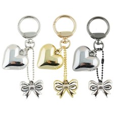 Heart Bag Pendant Keyring Charm Fashion Key Adornment for Various Occasion