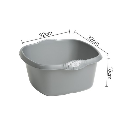 32 & 39cm Plastic 5 Colour Washing Up Sink Bowl Strong Durable Caravan Basin Tub - Picture 7 of 29