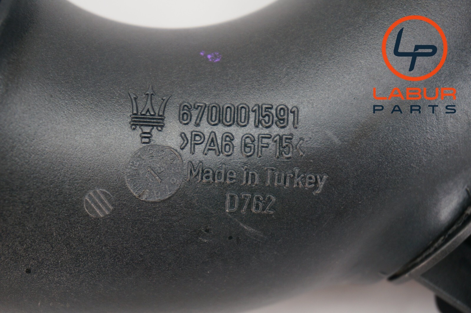 M157 14-20 Maserati Ghibli Left & Right Side Air Intake Duct Pipe Hose A188