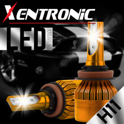 XENTRONIC LED HID Headlight Conversion kit H11 6000K for Kia Optima 2007-2015 