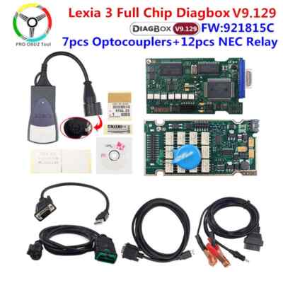 Full Chip 3PP2000 Diagbox V9.129 921815C Diagnostic Tool Lexia V9.91 for Peugeot
