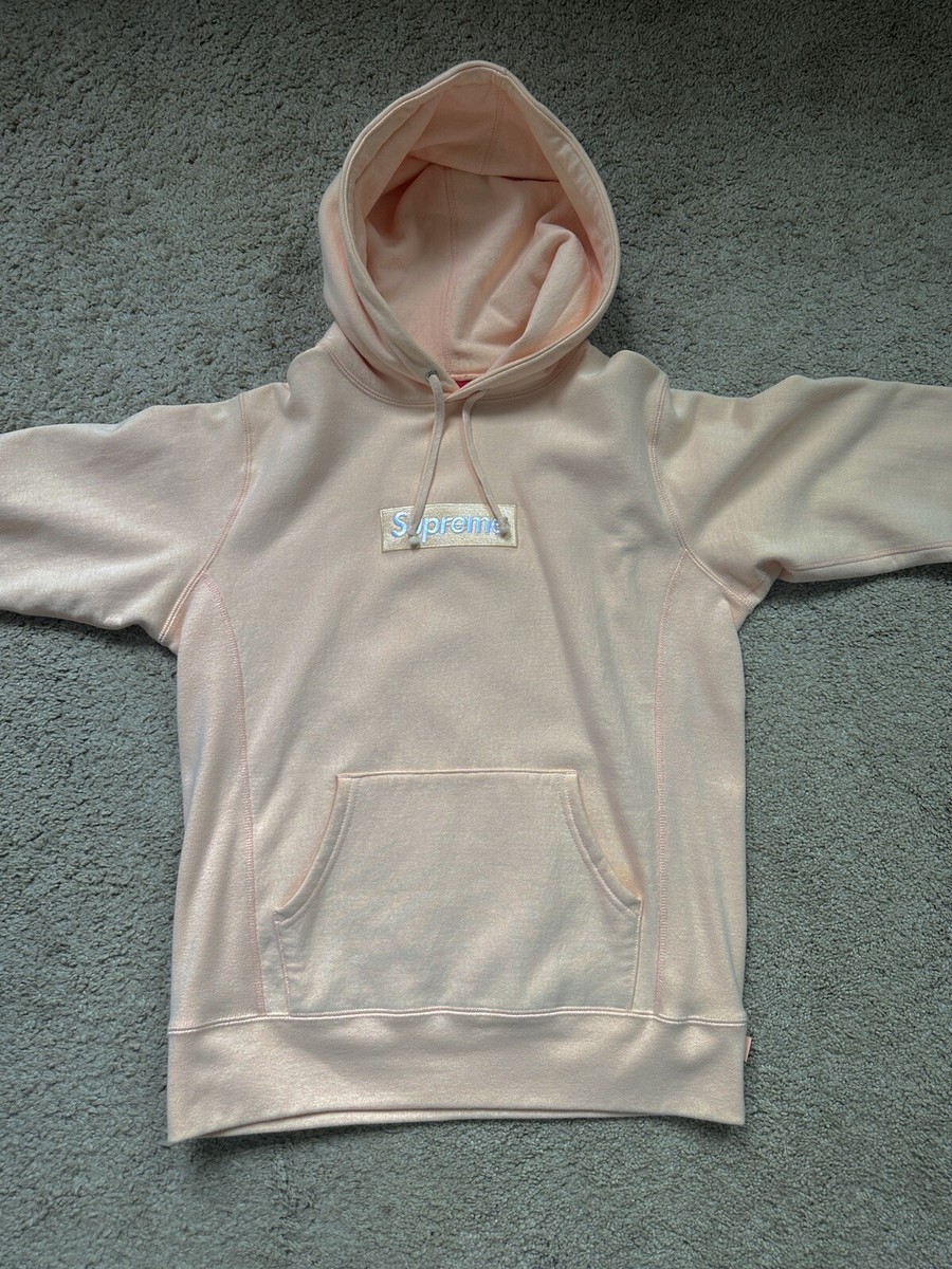 Supreme Box Logo Hoodie - FW16 - Peach - Size Medium - Pre Supreme Box Logo Hoodie - FW16 - Peach - Size Medium - Pre