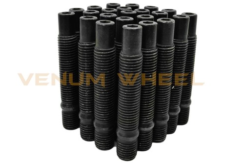 20-Piece Wheel Stud Conversion Kit – Extended 12x1.5 Studs, 2.25" Long, SCM 435 Steel