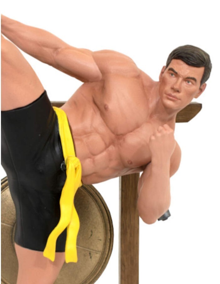 FIGURE DIAMOND TOYS MOVIE GALLERY JEAN CLAUDE VAN DAMME PVC STATUE NEW