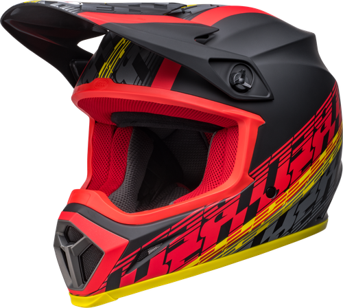 Casco offset BELL MX-9 millas todoterreno/MX/ATV/Motocross/Dirt Bike 713630* - Imagen 10 de 33
