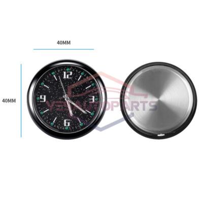 Car Clock Luminous Digital Quartz Watch Air Outlet Dashboard Clock Accessories