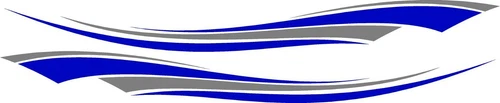 (2) RV Camper Trailer Truck Boat Accent Stripe Decals Graphics Cust.Colors- ST05