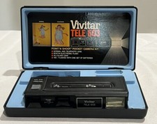 VINTAGE VIVITAR TELE 603 CAMERA w/ Hard Case