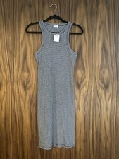 MSRP $25 Cotton On Kirsty Racerback Bodycon Dress Navy Size Medium