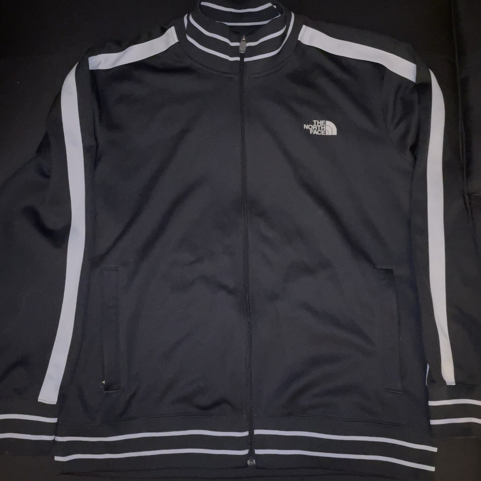 The North Face Full-Zip Men's XXL Bomber Sweater/Jacket With Two Zipped Pockets