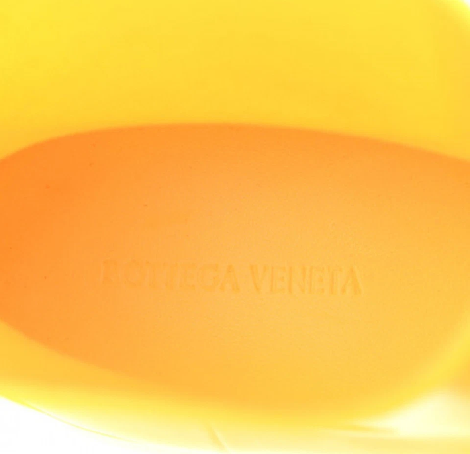 NUEVAS Botas de Lluvia Bottega Veneta Charco (TALLA: 40) Amarillo Pull On - Sin Caja Foto 4 de 4