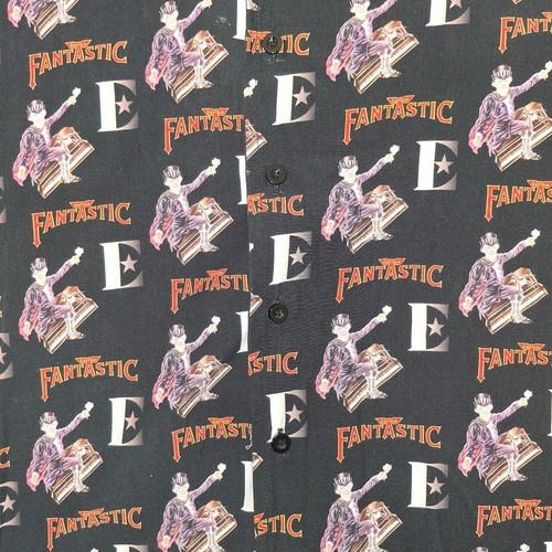 Camisa abotonada Elton John "Capitán Fantástico" talla XL - Imagen 8 de 9