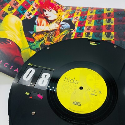 hide Official Vinyl Calendar 2009 LEMONeD X JAPAN Yoshiki with