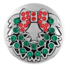 Ginger Snaps Jewelry SALE! ?Holiday Wreath? Snap #19-24