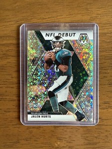 JALEN HURTS 2020 Panini Mosaic NO HUDDLE RC Rookie SILVER DISCO NFL Debut