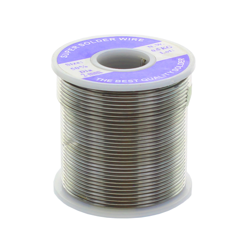 Rocchetto 500gr di stagno per saldare 50% filo 2 mm per saldatore elettrico