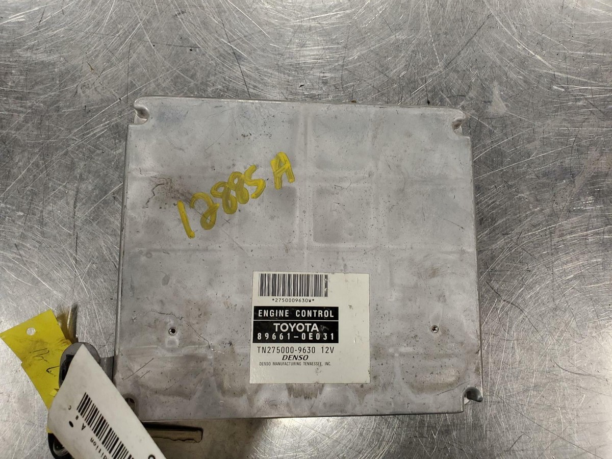 LEXUS RX330 Engine Brain Box Electronic Control Module; AWD
