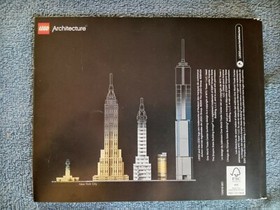 Lego New York City Architecture 21028 NYC USA Booklet  Instructions Manual Paper
