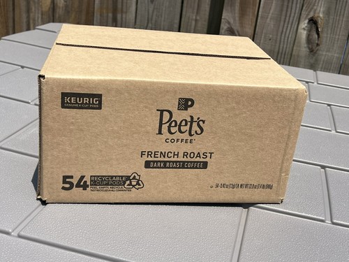 Peet's Coffee, French Roast K-Cup Pods Keurig Brewers - Dark Roast 54 Ct Ex 8/25 - Bild 14 von 14