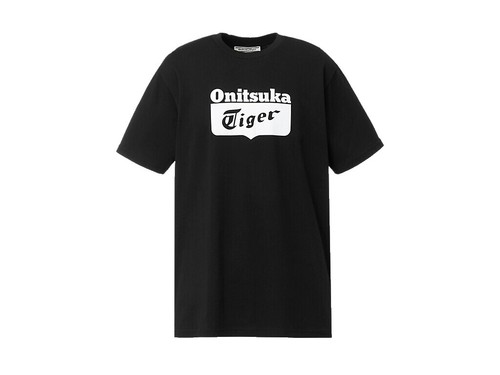 Onitsuka Tiger GRAPHIC TEE 100% Cotton Short Sleeves Simple