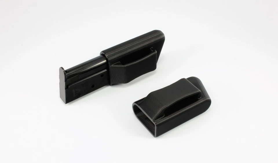 1911 9MM MAG POUCH - RH SHOOTER - Magazine Holder Fits Belts up to 1.5" - Image 2 of 4