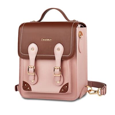 Camera Bag Retro Camera Crossbody Case Vintage Pu Leather Waterproof Camera Hand