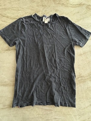 Sol Angeles Stripe T Shirt Size XL Indigo Unisex
