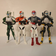 Star Wars Black Series Republic Commando Clone Trooper Lot Sev Boss Fixer Scorch