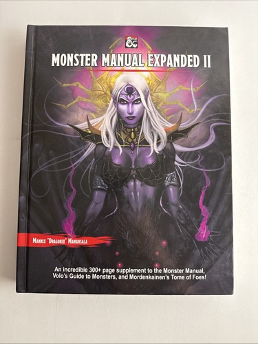 MONSTER MANUAL EXPANDED II 2 Dungeons & Dragons, Dragonix Manansala OUT OF PRINT