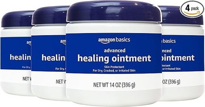 Healing Ointment & Skin Protectant for Dry & Cracked Skin, Chapped Lips, Minor C