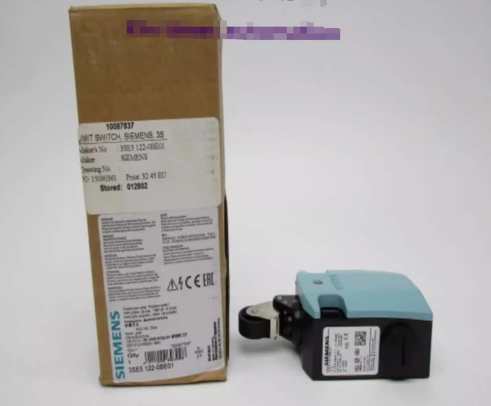 1 Stück Neu Siemens 3SE5122-0BE01 3SE51220BE01 Endschalter Marke Kostenloser Versand - Bild 3 von 3