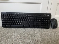 Logitech - MK270 Full-size Wireless Membrane Keyboard and Mouse Bundle