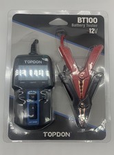 Topdon Bt100 Car Battery Tester 12v Load Tester Charging Analyzer - Open Box