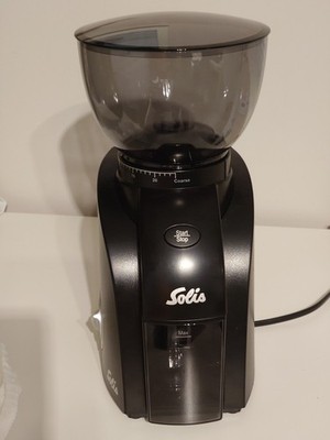 Solis Scala Zero Static Elektrische Mühle - Schwarz
