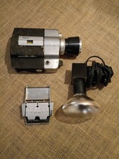 Vintage Argus Super 8 Movie Camera Lot - Instant Load 811, Movie Light, Splicer