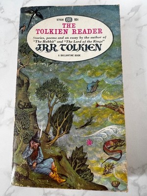 The Tolkien Reader by JRR Tolkien A Ballantine Book Second Print 1966 Vintage