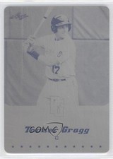2013 Leaf Perfect Game Showcase Printing Plate Black 1/1 Tanner Gragg #TG1 0c6