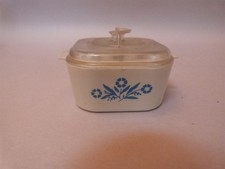 HTF Corning Blue Cornflower Casserole Kitchen Timer AS IS for Parts or Repair