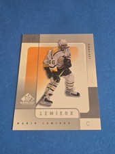 MARIO LEMIEUX - 2000-01 UPPER DECK SP GAME USED EDITION - BASE SET CARD #49