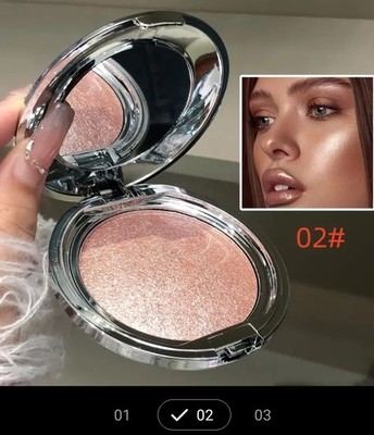 Glitter Bronzed Highlighter - wasserdichter Schimmer für Gesicht & Körper - hellbraun